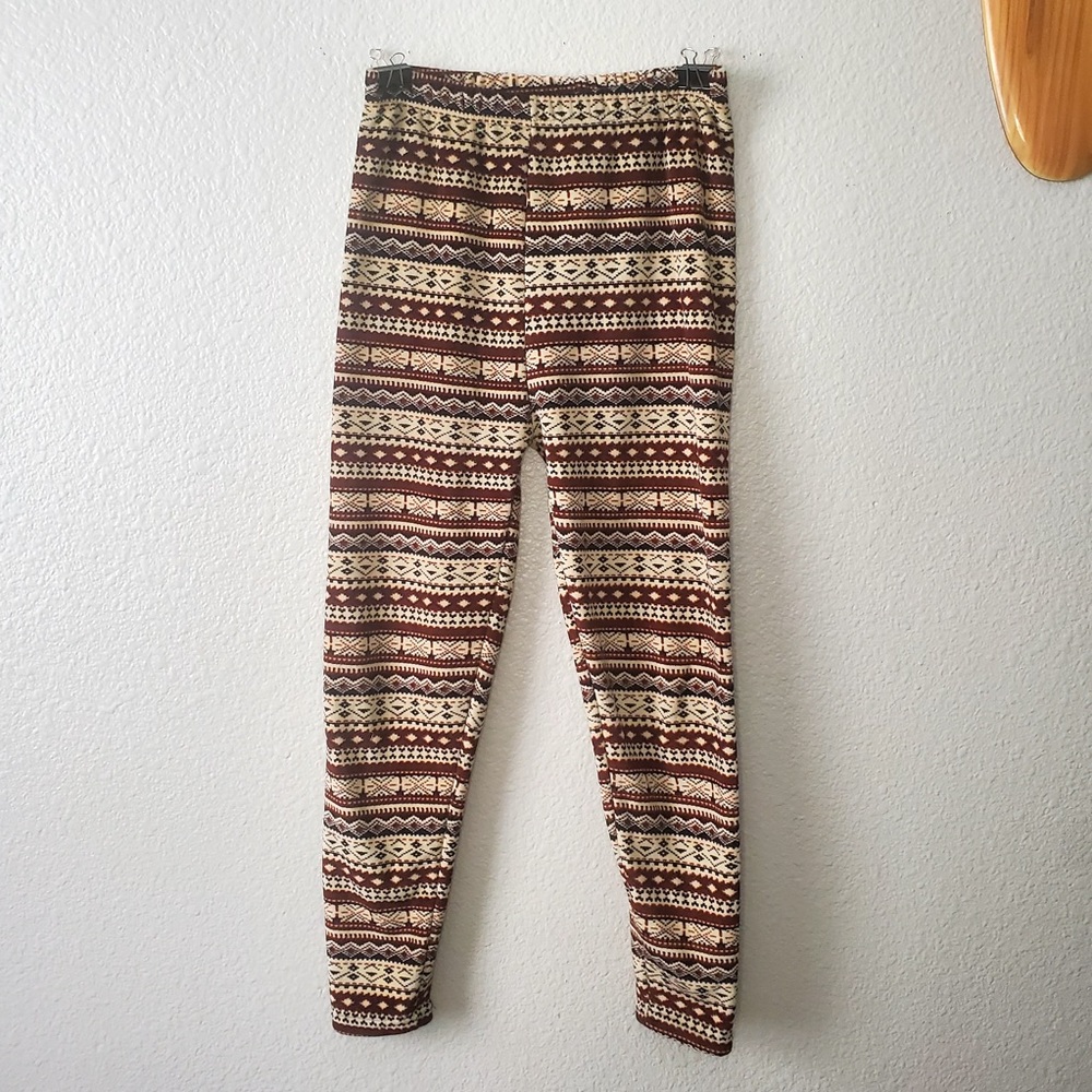 Fancy Fans Soft Leggings Women’s Size: X- Small